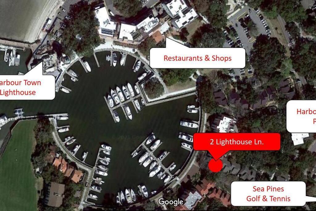 In The Heart Of Harbour Town 2Br 2Ba Pool Access Close To Beach Hilton Head Island Dış mekan fotoğraf